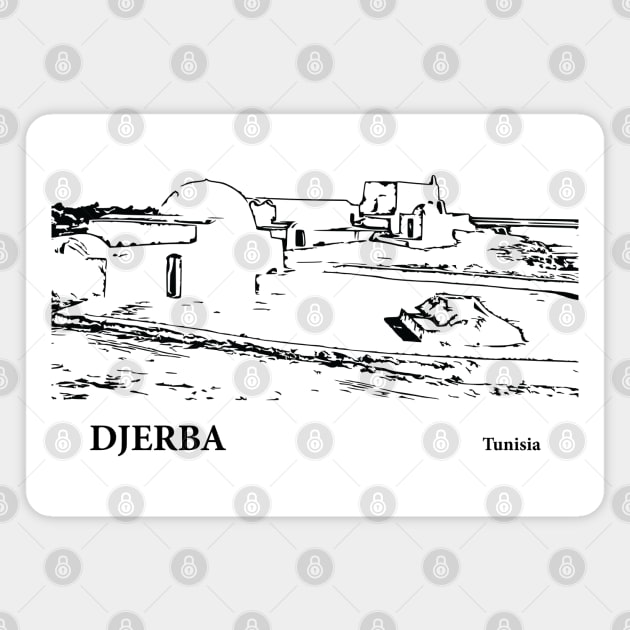 Djerba Tunisia Magnet by Lakeric